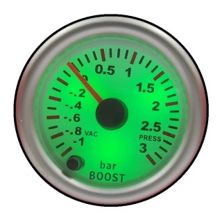 Тунинг измервателен уред за налягането на турбината бууст метър Boost Meter - 3 bar